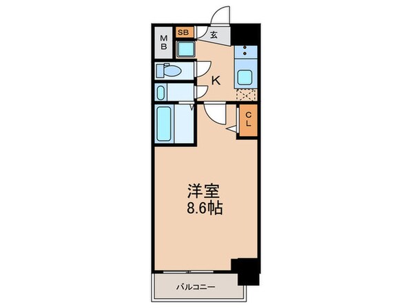 スプランディッドⅦの物件間取画像